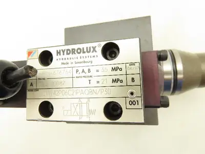 Moog Hydrolux CEE32A6RH2X06 Hydraulic 2-Way Slip-In Cartridge Solenoid Valve