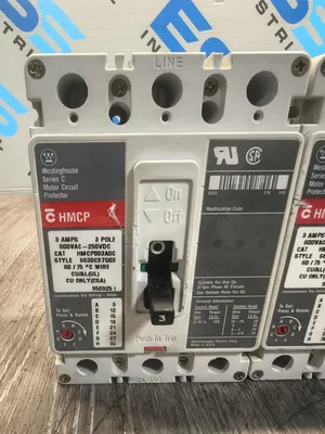 WESTINGHOUSE HMCP003ADC Circuit Breakers | ESS Industrial Equipment Sales (3)