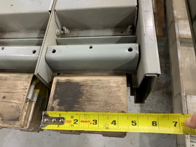 10’ ITE XL-X R520APG Busway 2000 Amp, 600V, Bus Bar, Bus Duct