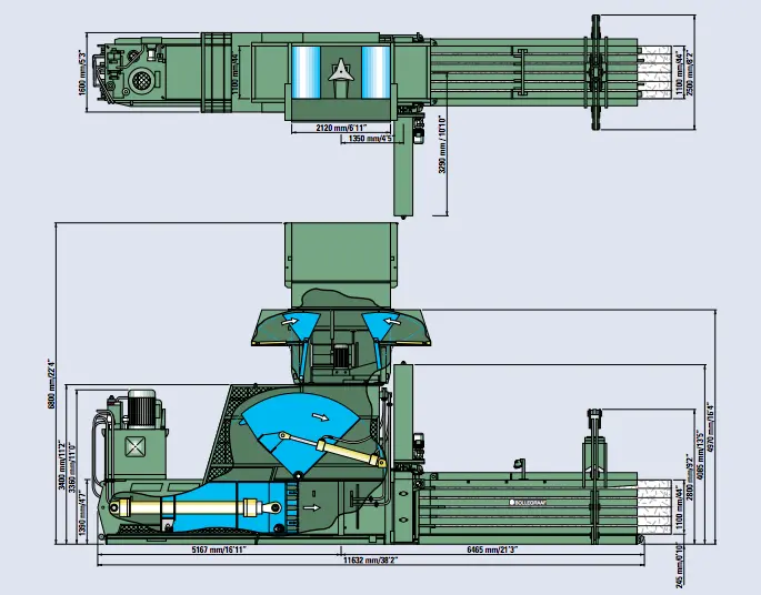 Used Bollegraaf UNASSIGNED Balers Illinois US | Alan Ross Machinery #1671