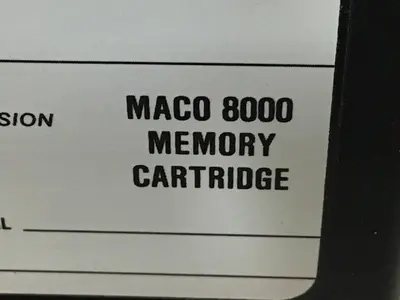 USED BARBER COLMAN MACO 8000