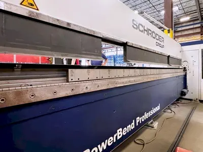 Used 2015 SCHRODER POWERBEND PROFESSIONAL 4000 Panel Benders | Machine Factory Outlet #1267079