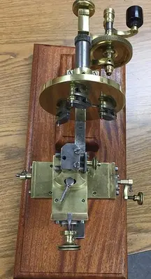 5679-385 Antique Watchmaker’s Bench Lathe – Switzerland, Circa 1860