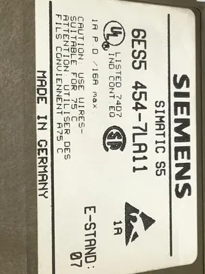 USED SIEMENS 6ES5 454-7LA11