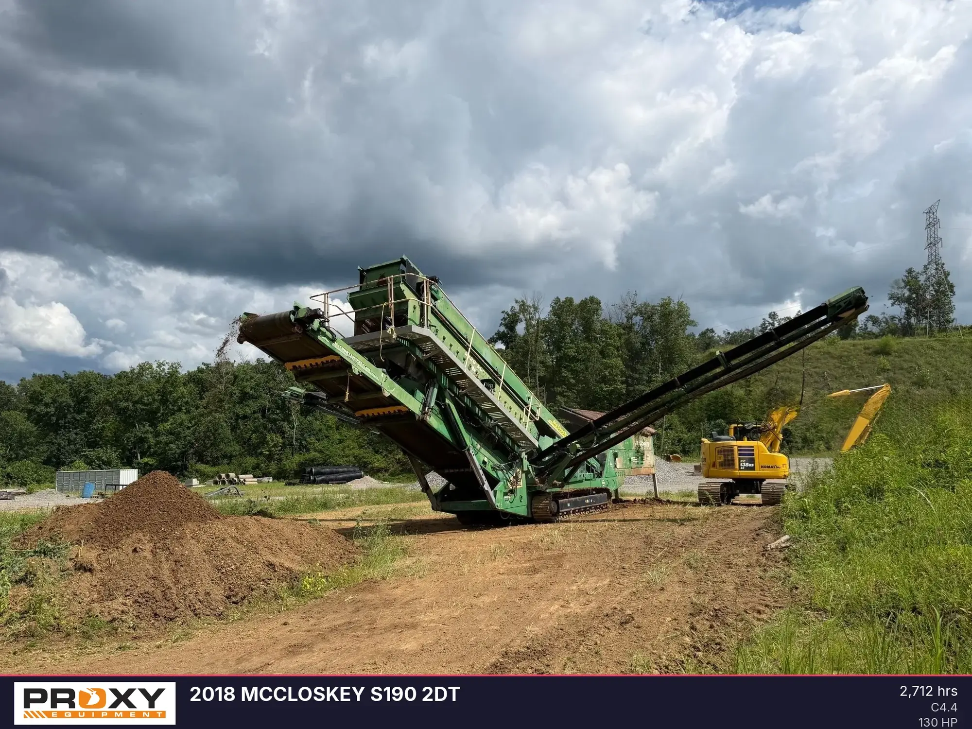 Used 2018 MCCLOSKEY S190 2DT Rectangular Screeners Tennessee US | Proxy Equipment #1426126