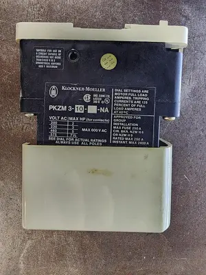 USED KLOCKNER-MOELLER PKZM3-10-U-NA