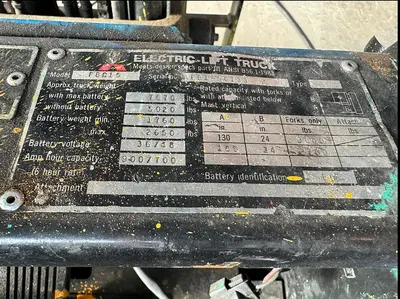 USED MITSUBISHI FBC15