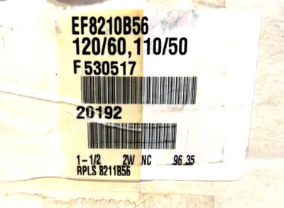 NEW ASCO EF8210B56 SOLENOID VALVE 120/60 110/50