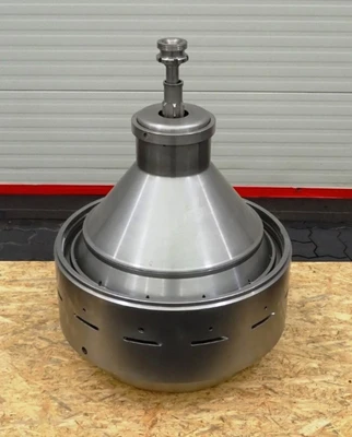 Alfa-Laval MRPX 214 TGV-74T warm milk separator, 316SS.
