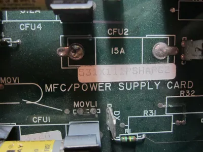 USED GENERAL ELECTRIC 531X111PSHAPG2 POWER SUPPLY BOARD