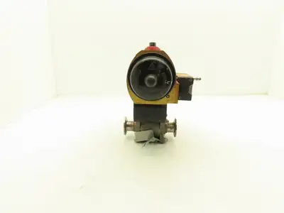 Hytork PBM-1" Stainless 2-Way Valve Tri-Clamp Pneumatic Actuator Genesis GSI 64B