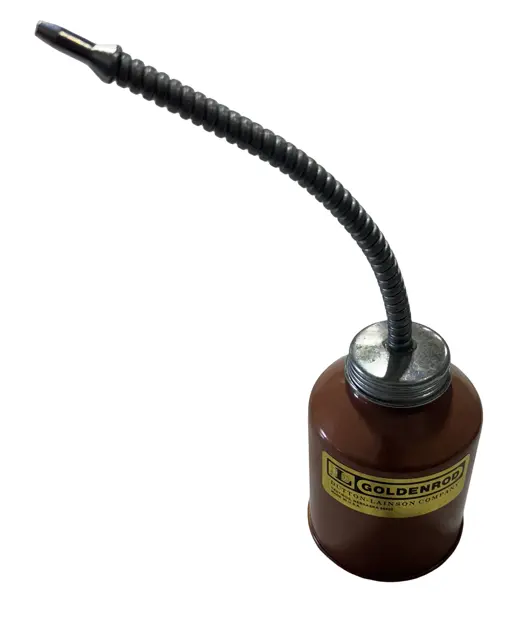 Goldenrod 7" Flexible Spout Oiler, 12 oz USA Made