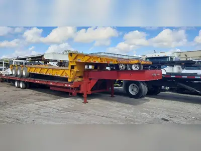 Used BIRMINGHAM LOWBOY TRAILER 60 Lowboy Trailers Florida US | USA Transequipment #1542579