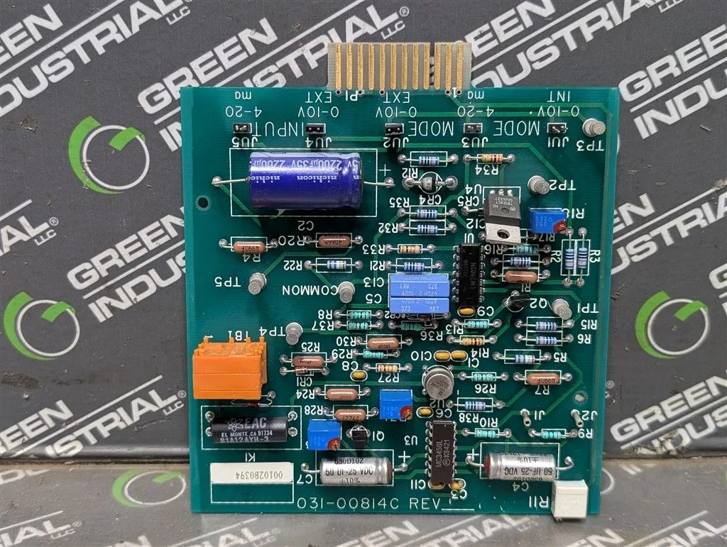 York 031-00814C Chiller Starter Card VSD Board Rev. G Used