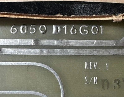 USED Westinghouse 6050D16G01