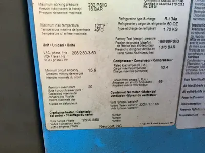 Used HANKISON HPRP400 Refrigerated Air Compressor Dryers Ohio US | HGR 24 #1345776
