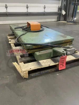 Portable Scissor Lift Table, 2,000 lbs. Capacity