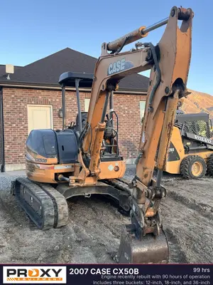 Used 2007 CASE CX50B Crawler Excavators - Mini Utah US | Proxy Equipment #1378964