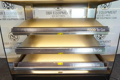 FRI-JADO 48” ELECTRIC HEATED SELF-SERVE MERCHANDISER MULTI-DECK DISPLAY MODEL MD-48-3
