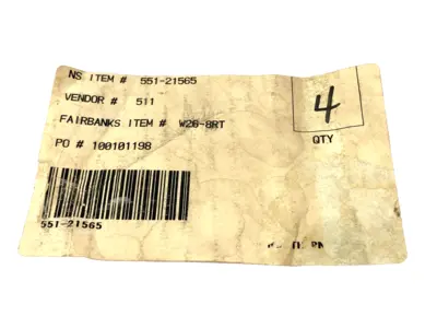 New | in-Stock Fairbanks Top Plate Mount Swivel Caster 500lb Rubber 8" Dia PKG OF 4 Casters Michigan US | Maverick Industrial Sales #1389524