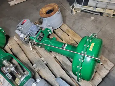 8" Class 600 Control Valve V200 w/ Size 60 Actuator 1051