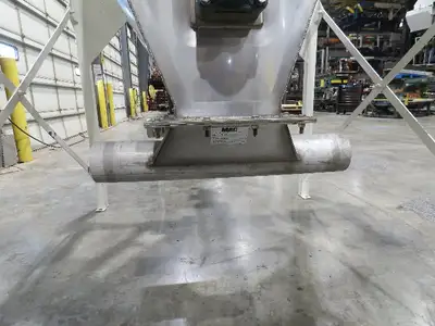 MAC Equipment Stainless Food Grade Dry Batch Mixer 48" Tank with Scales 40Cu/Ft