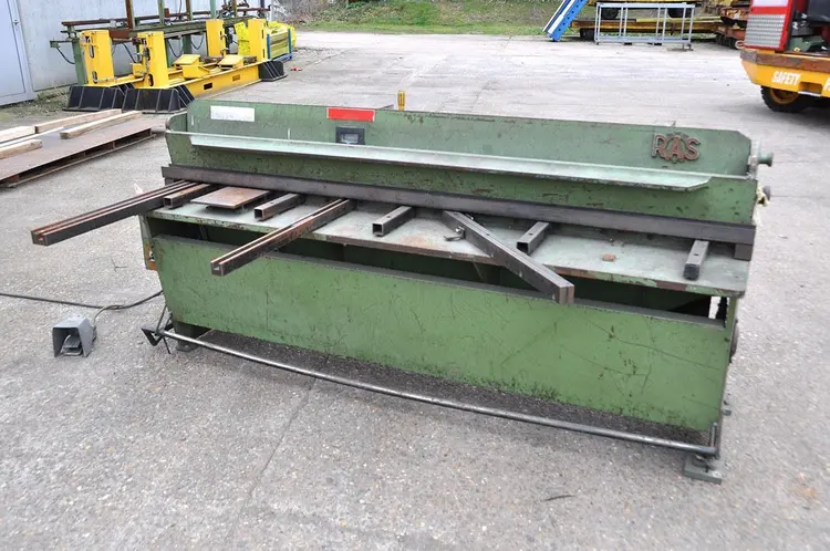 Used RAS 2100 X 3 MM Sheet Metal Shears | Apt International N.V #365178