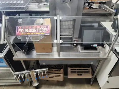 Used Falcon Restaurant Supply Used Ice down 3 Well Salad Bar or cold food serving table Food Displays Illinois US | Falcon Restaurant Supply #1376718