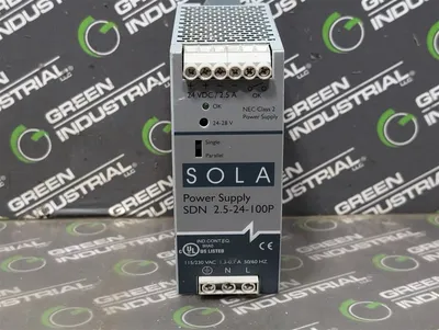 SOLA SDN 2.5-24-100P Power Supply Module 24VDC 2.5A Used