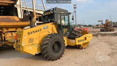Used 2024 SAKAI SV544T Single Drum Rollers Texas US | National Equipment Dealers #1422714