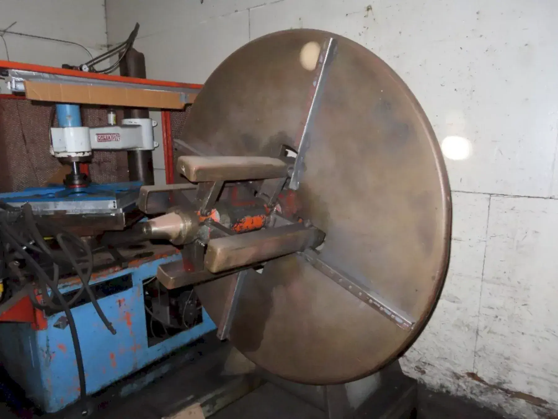 4,000 LBS X 18" LITTELL MODEL #40-18 PULL OFF COIL REEL UNCOILER: YOBRO #24893