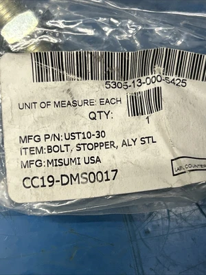 NEW MISUMI UST10-30
