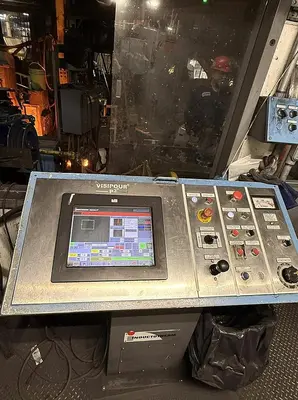 USED 2019 INDUCTOTHERM 5 TON PRESSURE POUR FURNACE