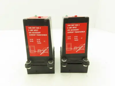 Load Controls CA-30 Adjustable Gain Current Transducer 5 Amp Lot of 2