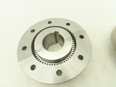 Ameridrives F201.5 EB FB 1-5/8 1-3/4 Gear Coupling Sleeves & Hubs Set w Hardware