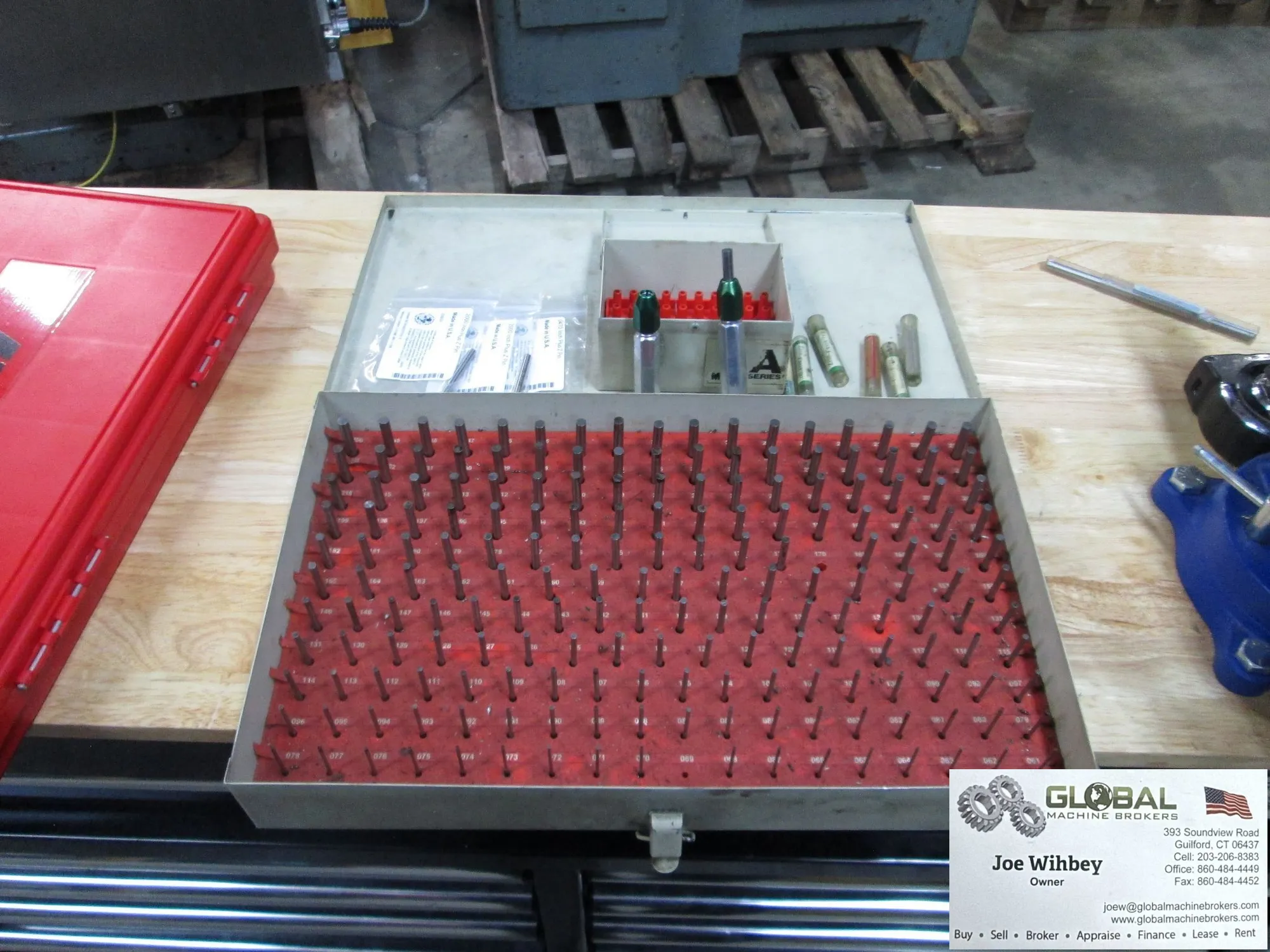 Vermont Gage Pin/Plug Gage Set .061-.250 Diameter Range