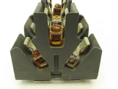 Bussmann JP60030-3CORA Pyramid /Open Style Fuse Block 600V-30A 3 Pole Lot of 8