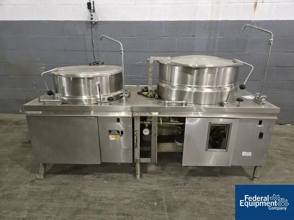 USED Market Forge Market Forge Commercial Dual Soup Kettles, Model MT60E