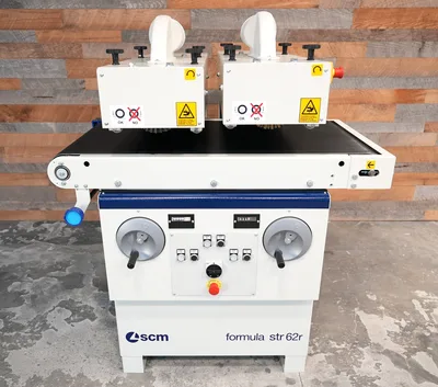 SCM formula str 32 – str 62 Two‑Head Sanding / Brushing Machines