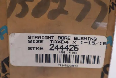 RELIENCE ELECTRIC 244426 STRAIGHT BORE BUSHING STOCK #2125-C