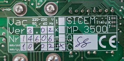 USED SICEM MH 3500