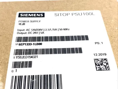 6EP1333-1LB00 | Siemens  Stabilized Power Supply Unit 120/230VAC 24VDC 5A - New Other