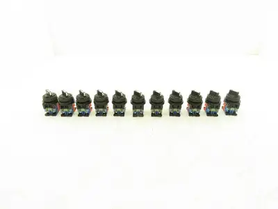 Fuji Electric 2 Position Maintained Selector Switch 1NO 1NC  Lot of 11