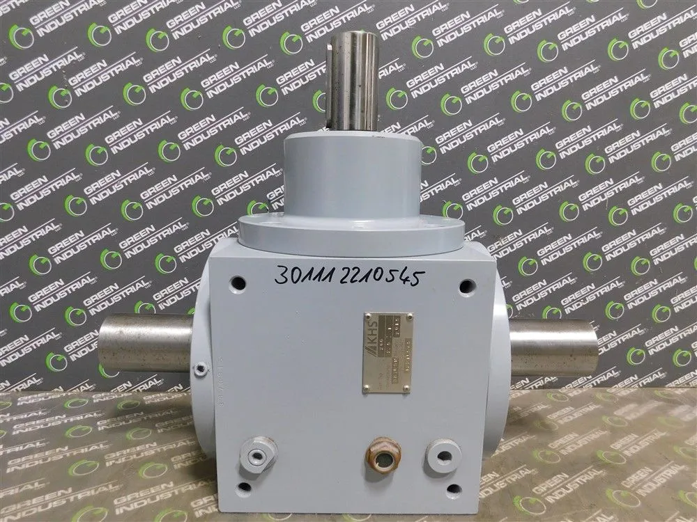 KHS 200 Bevel Gearbox Ratio 2.5:1 Input Dia 1.655 in L 3.25 in Used