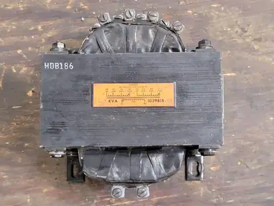 1 kVA Transformer, 190/460 pri. volts, 120 sec. volts No. 2531359T00
