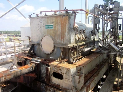 (5) Bird 36 x 72 screen bowl decanter centrifuges, 316SS.