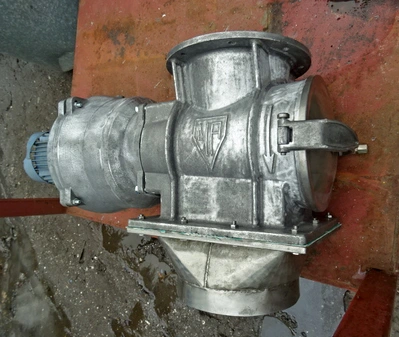 Niro SS Rotary Valve 200 mm dia
