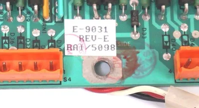 USED WOODMAN E-9031 TOWER CENTER BOARD REV. E , E9031