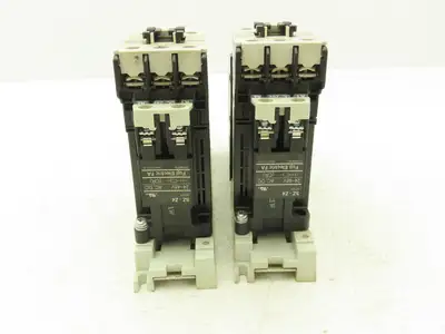 Fuji Elec BM3RSB-010 Manual Starter 6.3-10A Adj Overload w Contactor Lot of 2