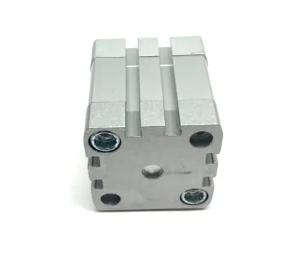 USED FESTO COMPACT CYLINDER DBL-ACTING 15MM STROKE 40MM BORE